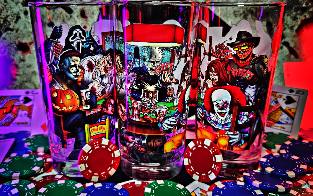 'KILLERS PLAYING POKER' (16OZ COOLER)